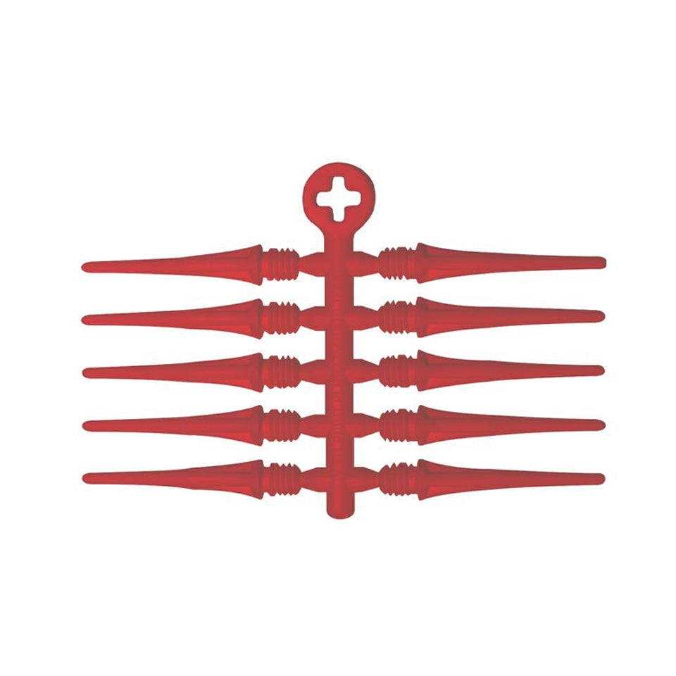Fit Point Plus 2.0 Medium Soft Tip Points - Cherry Red (60 Count)