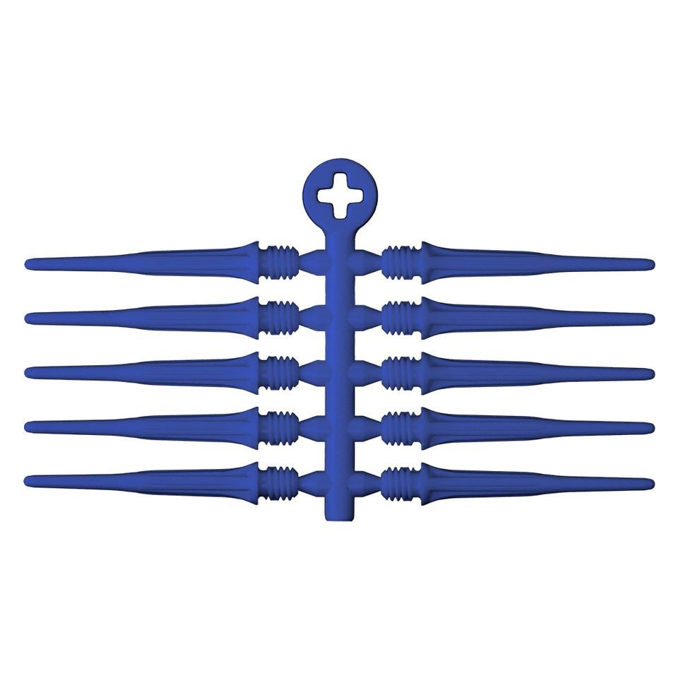 Fit Point Plus 2.0 Long Soft Tip Points - Royal Blue (60 Count)