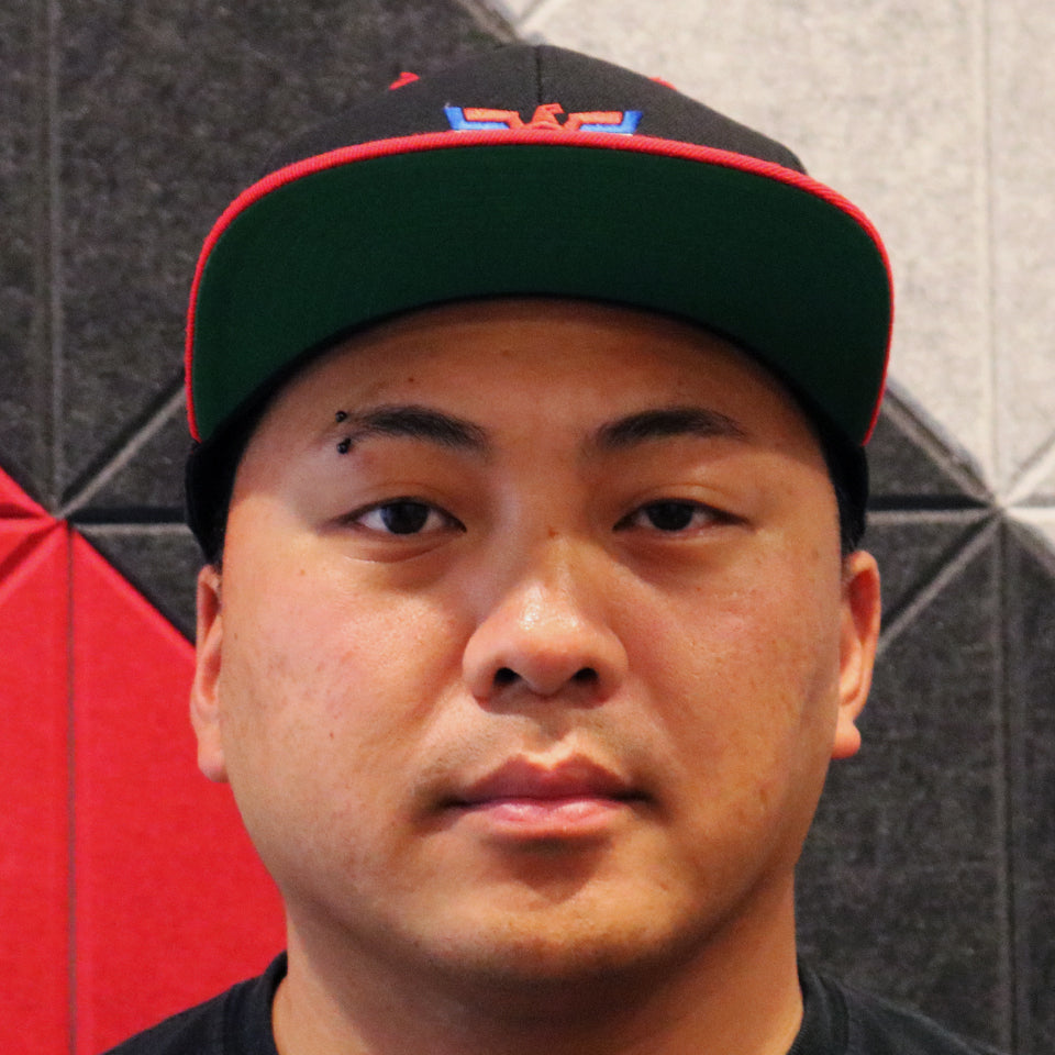 USA Darts Yupoong 6089 Snapback Hat - Black/Red