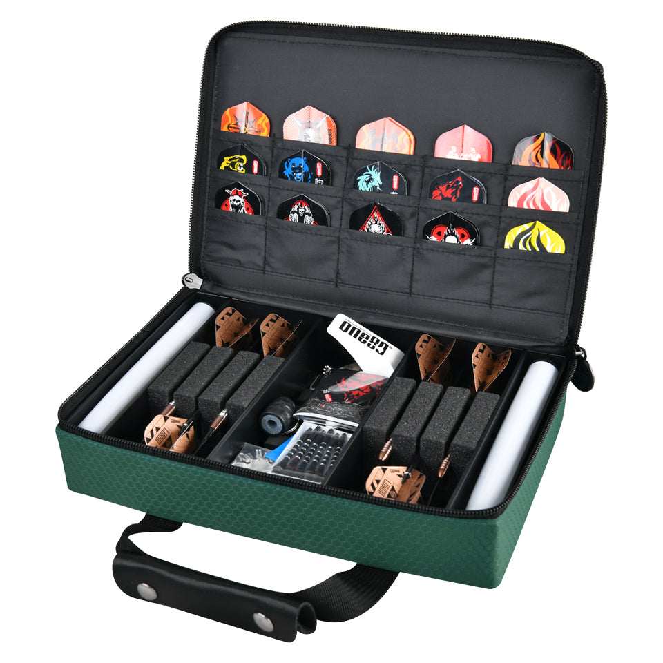 One80 Master Dart Box - Dark Green