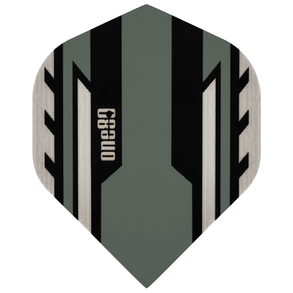 One80 Arrow Dart Flights - Standard Black