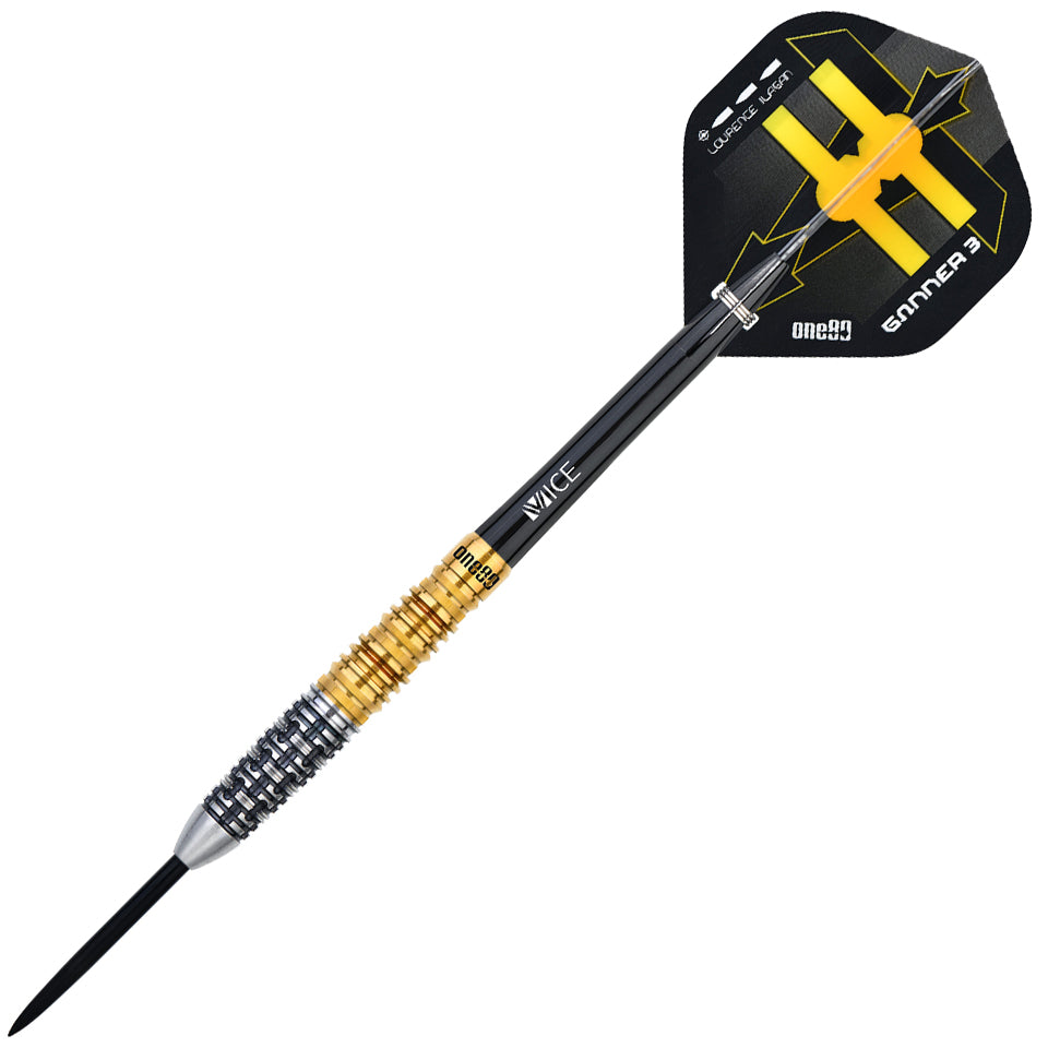 One80 Lourence Ilagan Gunner III Signature Steel Tip Darts - 22gm