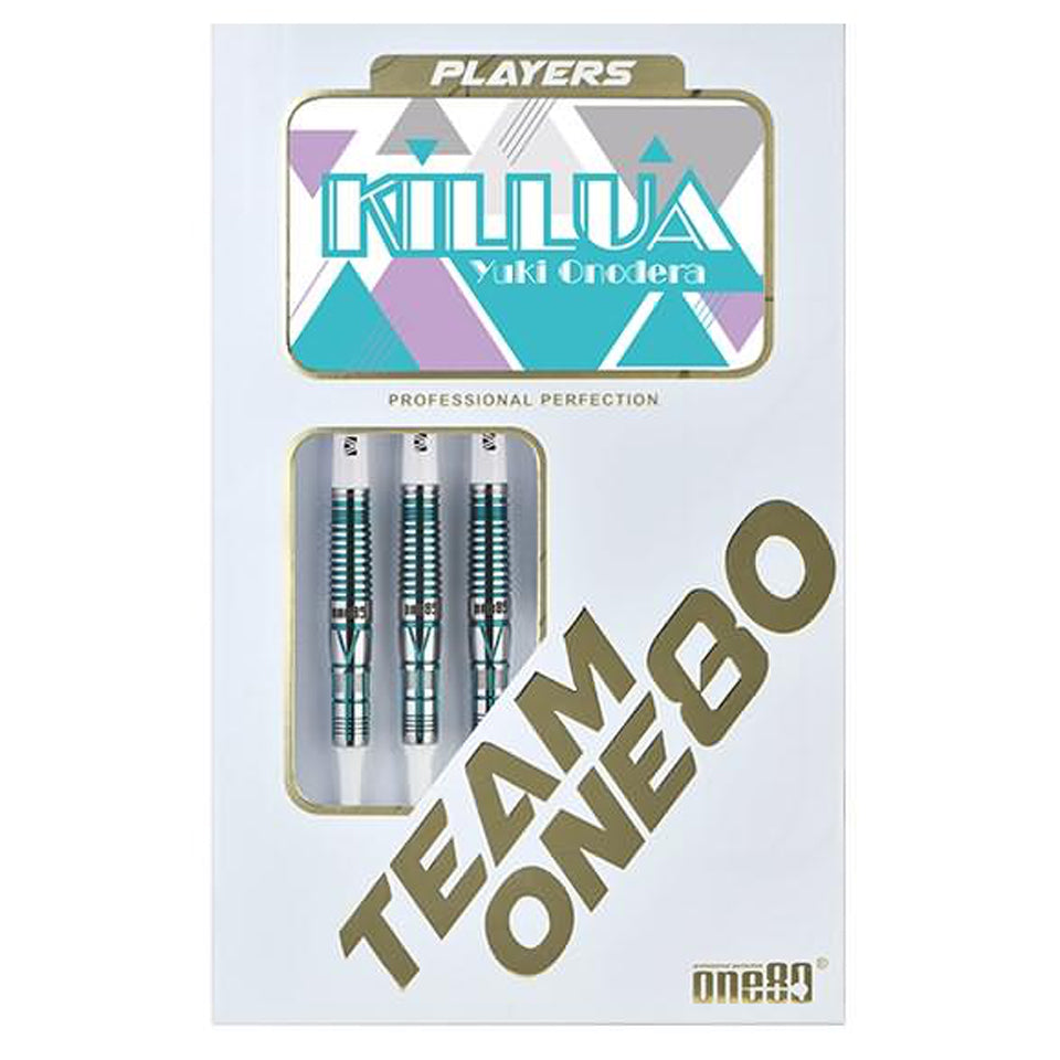 One80 Yuki Onodera Soft Tip Darts - 17.5gm Turquoise