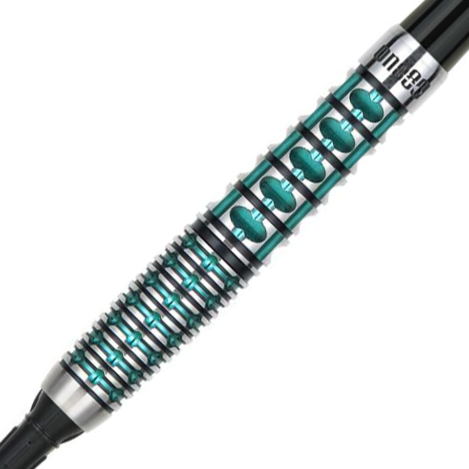 One80 Lourence Ilagan Gunner 4 Soft Tip Darts -18gm Jade