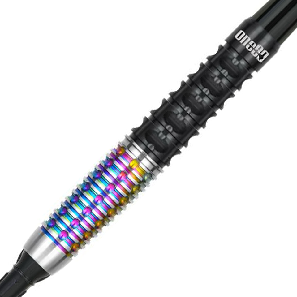 One80 Lourence Ilagan Gunner 4 Soft Tip Darts - 22gm Rainbow