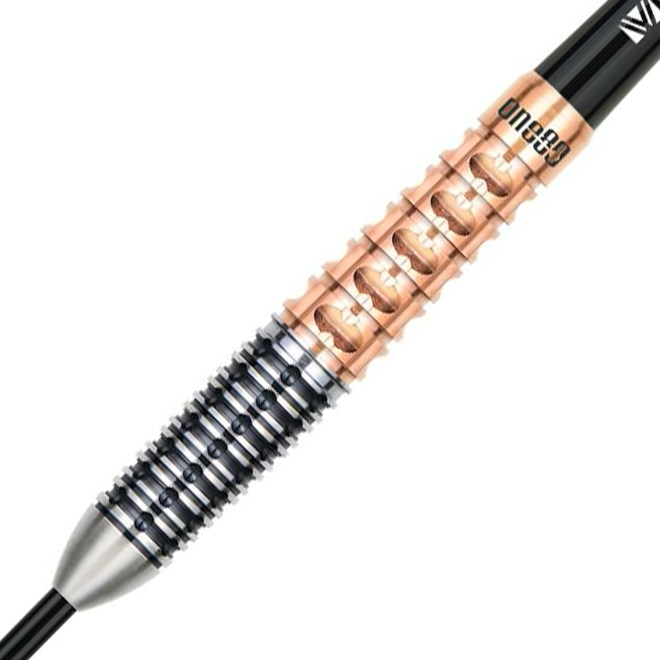 One80 Lourence Ilagan Gunner 4 Steel Tip Darts - 24gm Rose Gold