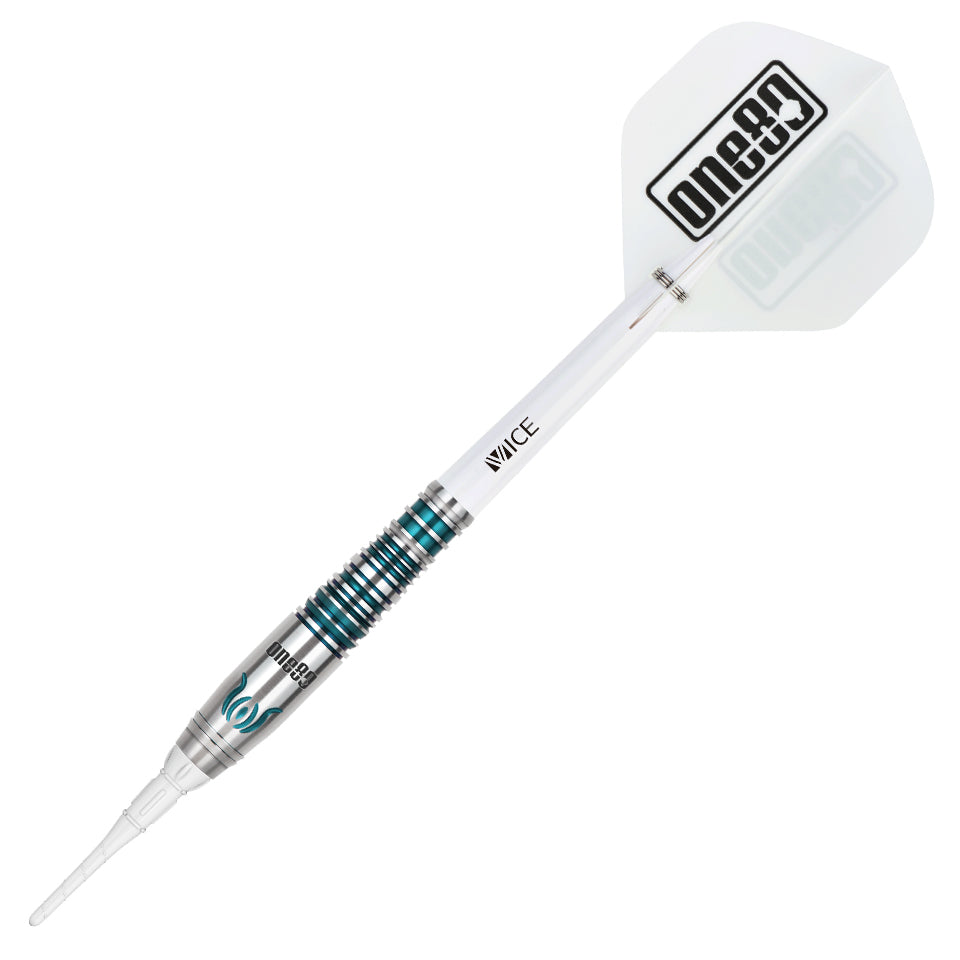 One80 Mari Komori Moon Jelly ll Soft Tip Darts - 20gm Emerald