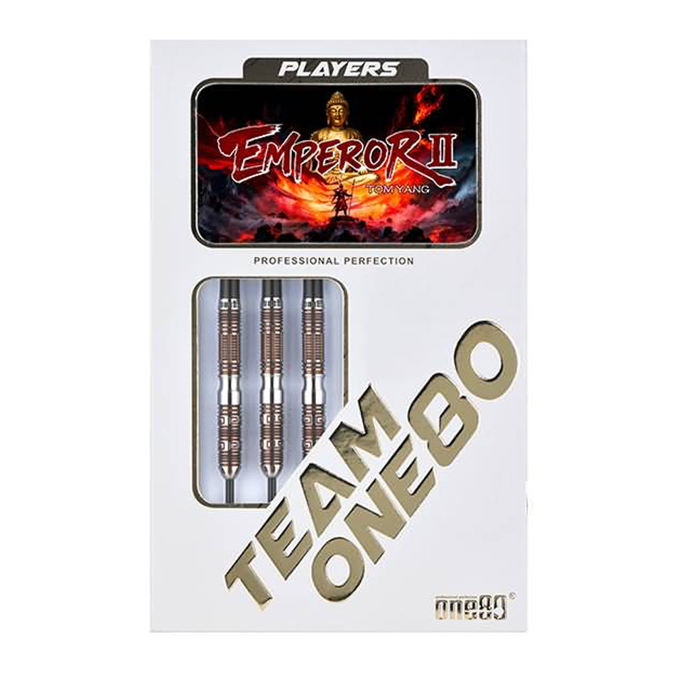 One80 Tom Yang Emperor II Signature Steel Tip Darts - 23gm