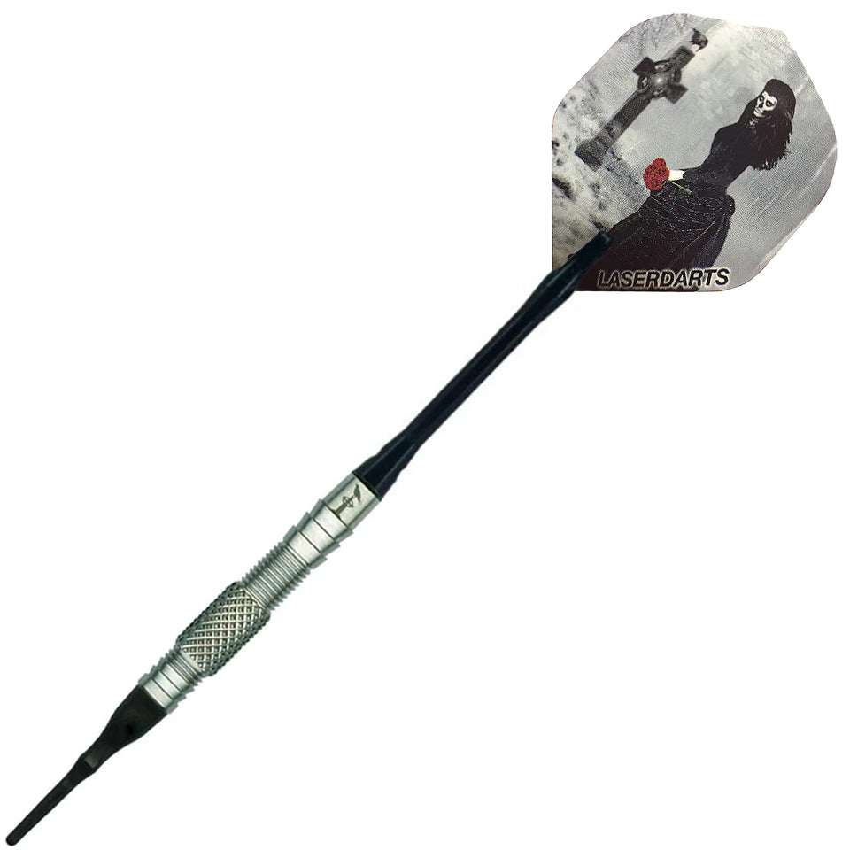 Laserdarts Widow Maker Soft Tip Darts - Silver 18gm