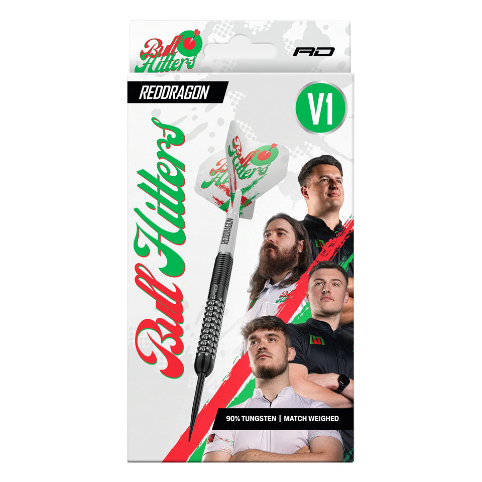 Red Dragon Bullhitters V1 Steel Tip Darts - 23gm