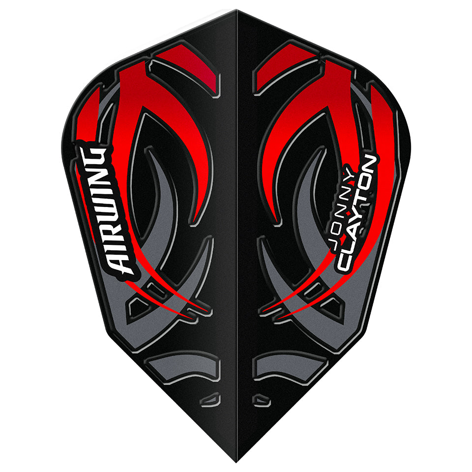 RED DRAGON Jonny Clayton Original 2.0 24 Gram Premium Wolfraam Steeltip Dartset met vluchten en stengels
