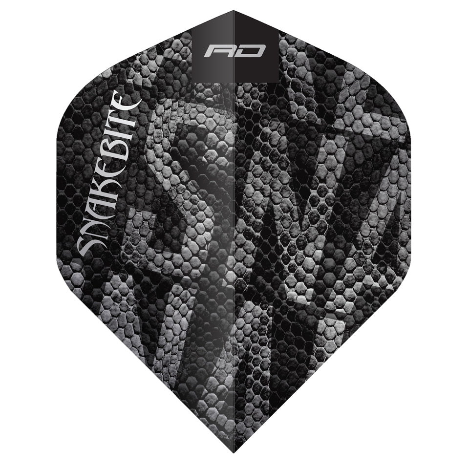 Red Dragon Peter Wright Black Mamba Premium Dart Flights - Standard