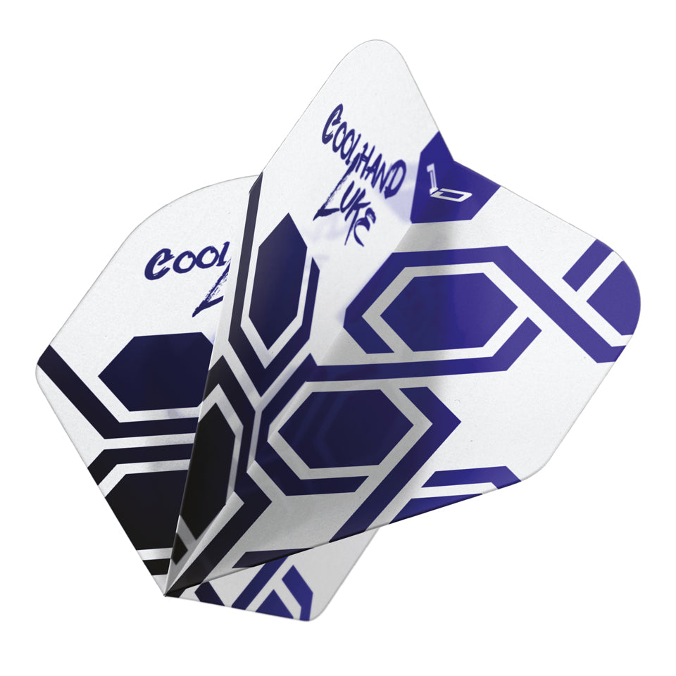 Red Dragon Luke Humphries Blue TX5 Premium Dart Flights - Standard