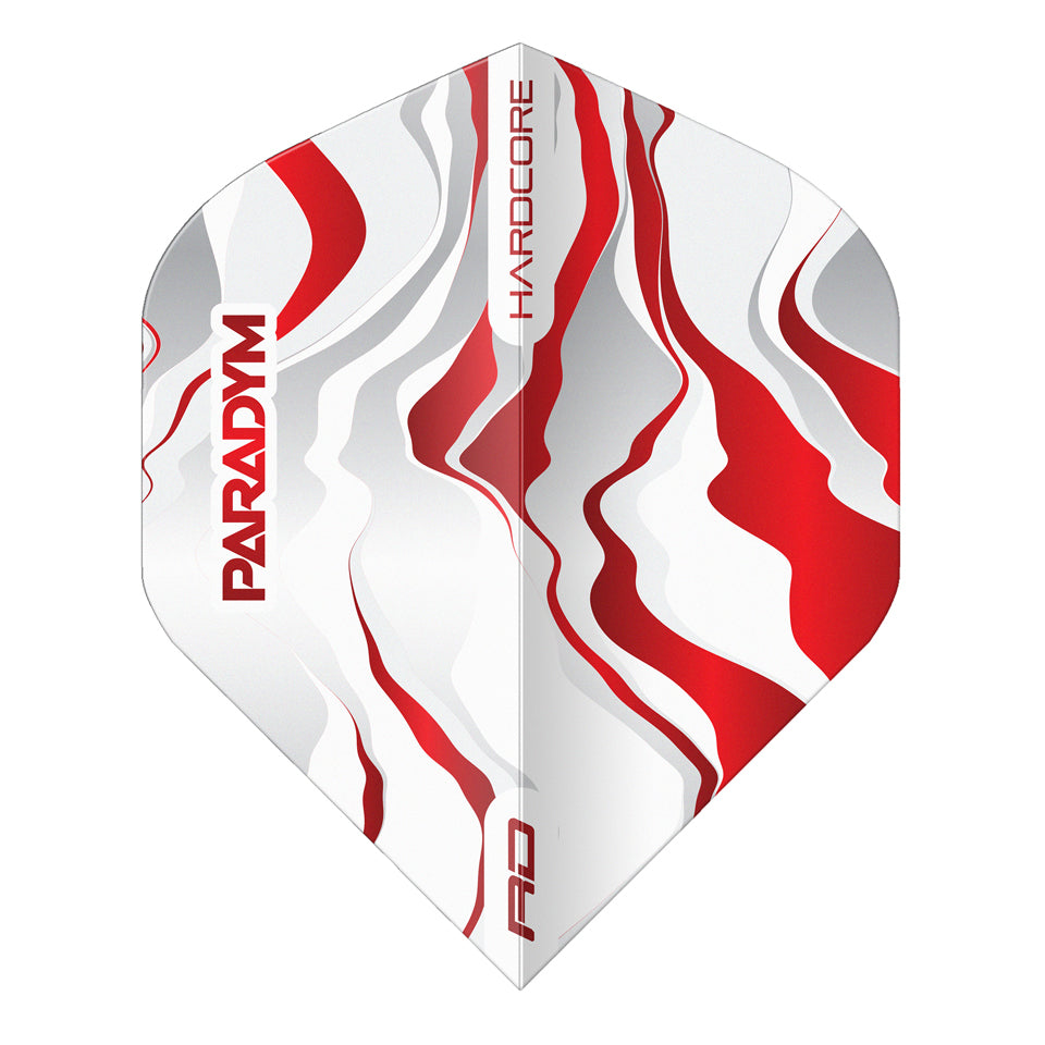 Red Dragon Paradym Red Premium Dart Flights - Standard