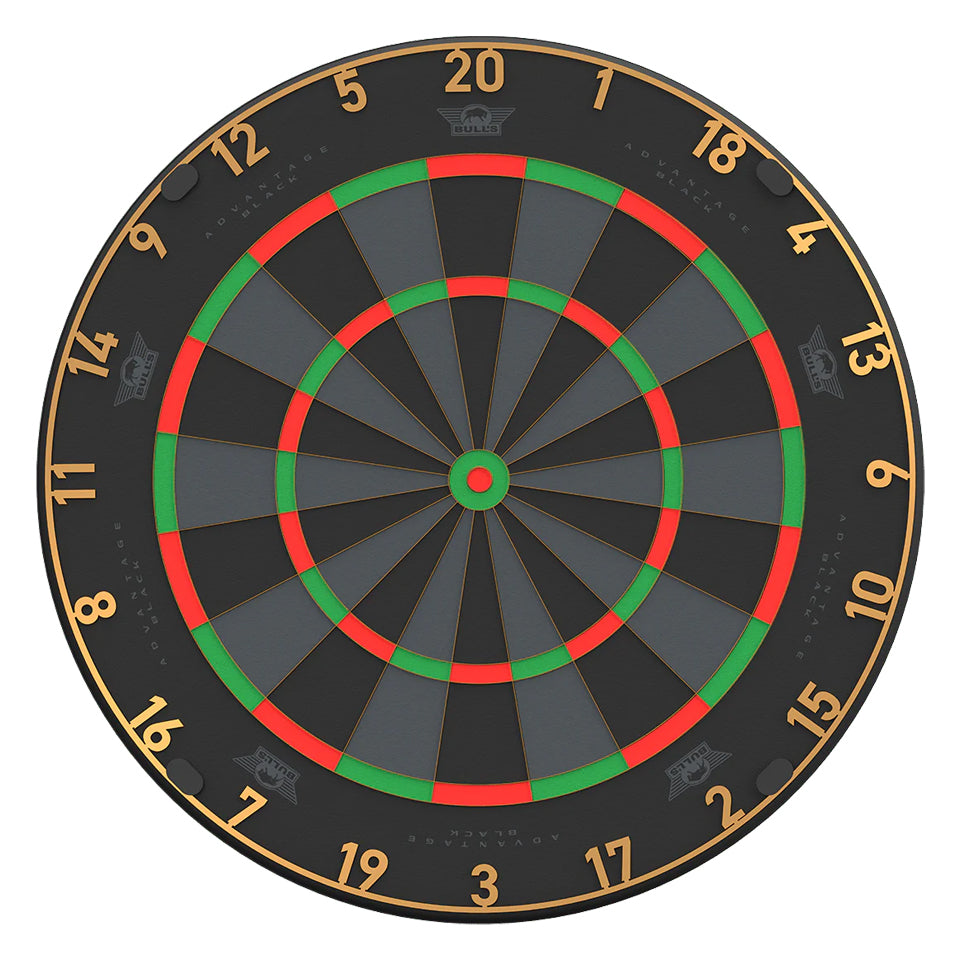 Bull's Advantage Black Edition Steel Tip Dartboard