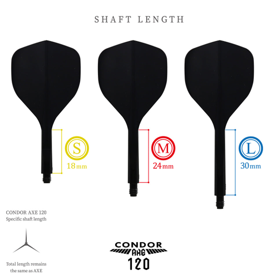 Condor Axe 120 Flight System - Shape Black (L)