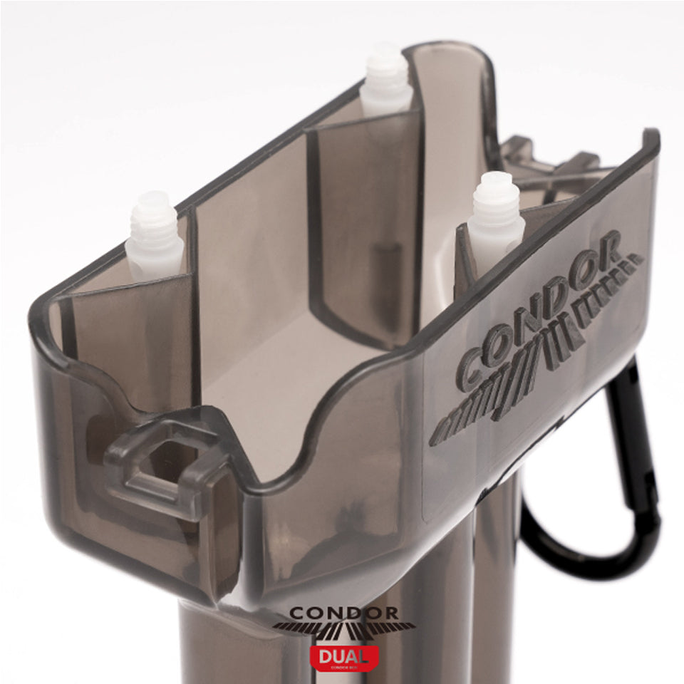 Condor Box Dual Dart Case - Clear Red