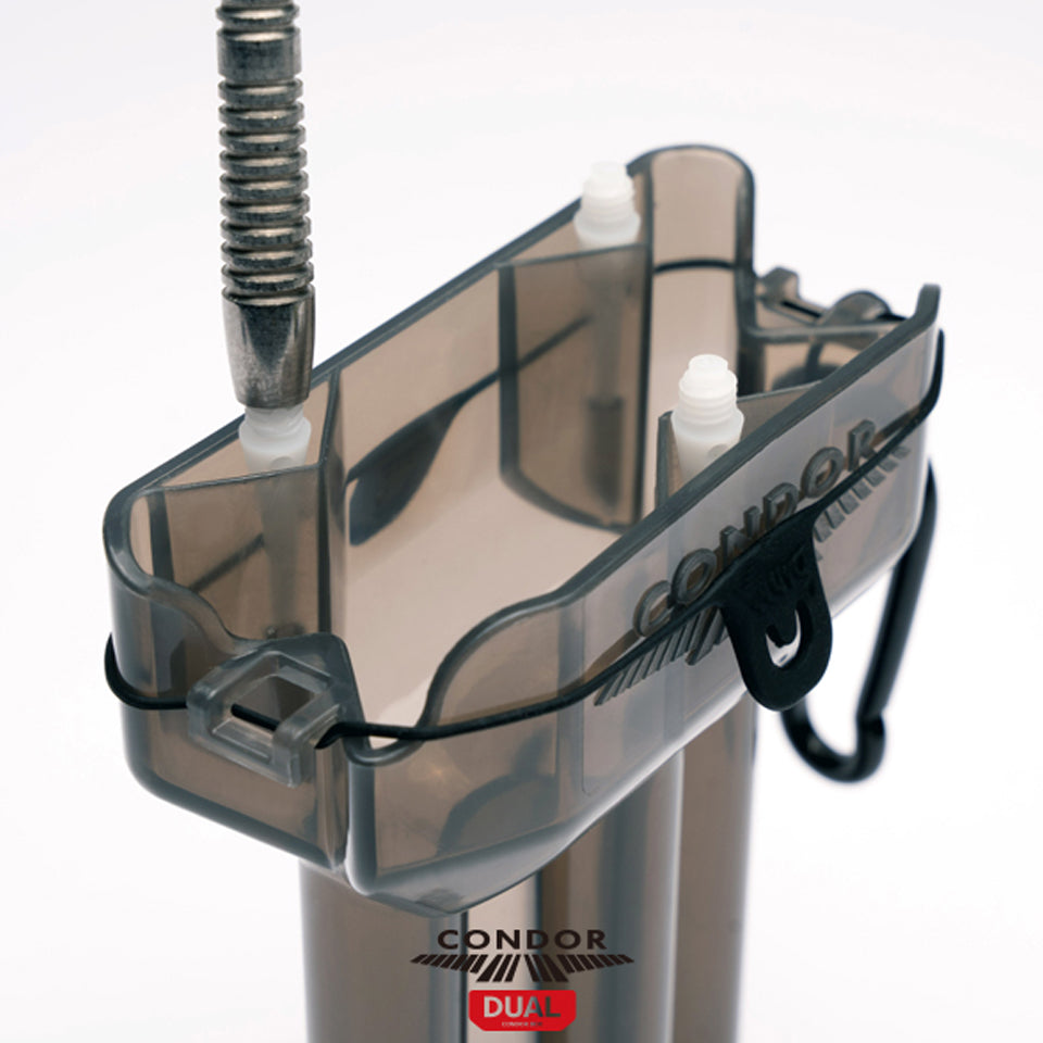 Condor Box Dual Dart Case - Clear Red