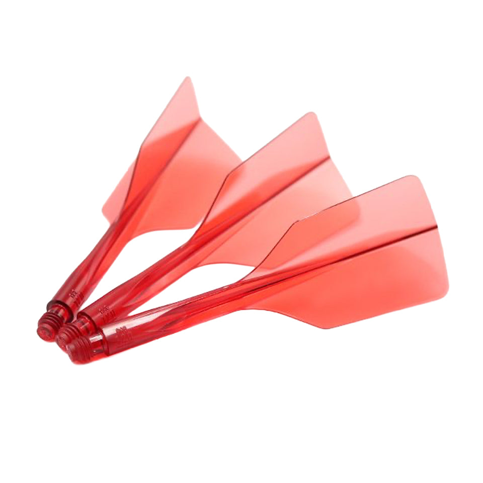 Condor Axe 120 Flight System - Slim Clear Red (M)