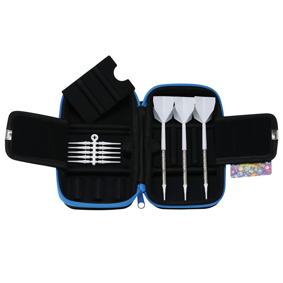 Cosmo Mesh Clutch Duo Dart Case - Silver