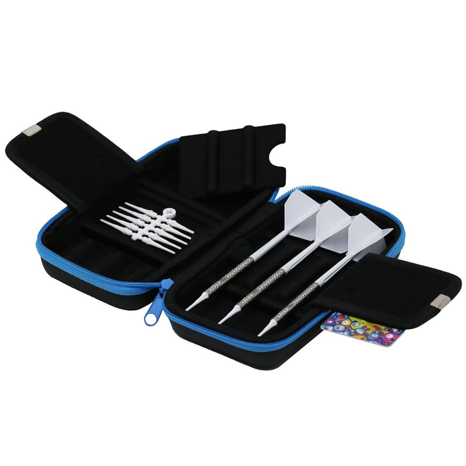 Cosmo Mesh Clutch Duo Dart Case - Silver