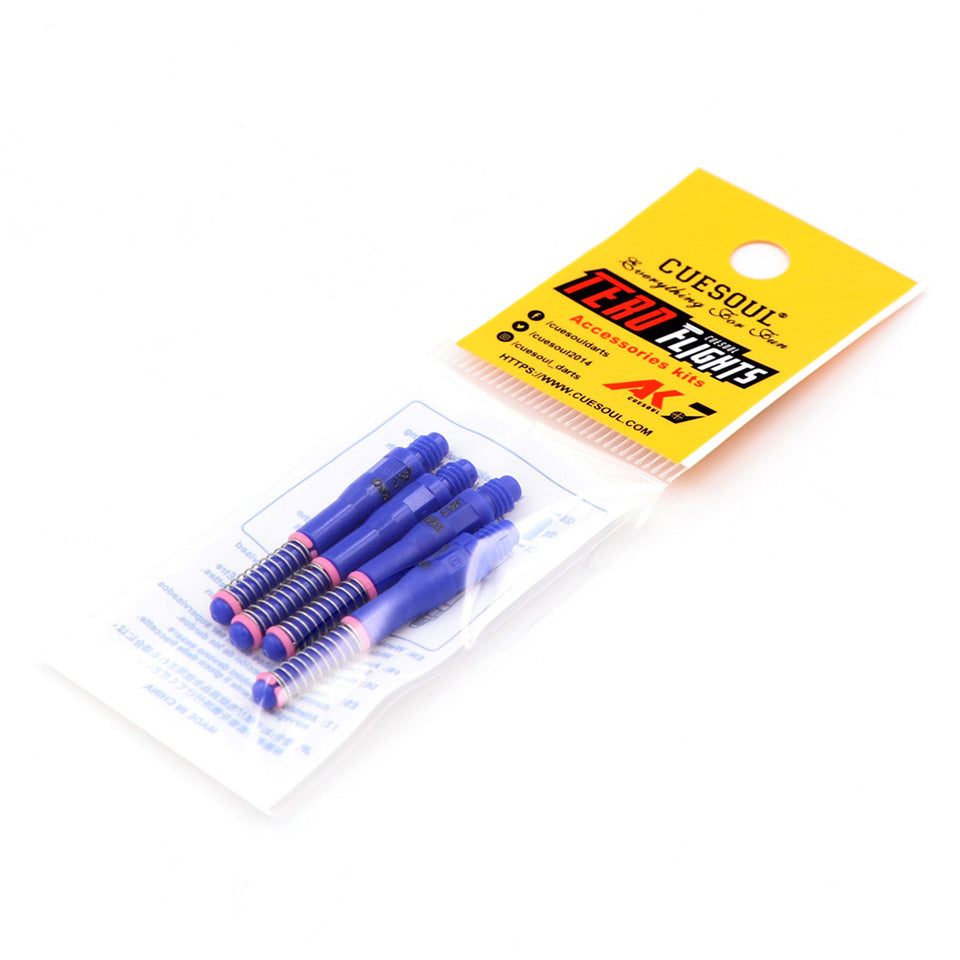 Cuesoul Tero AK7 Original Dart Shafts - D 37mm Navy Blue
