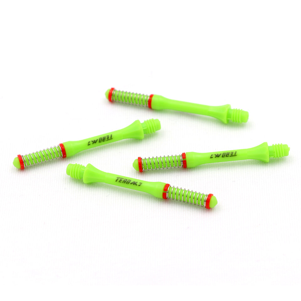Cuesoul Tero AK7 Slim Dart Shafts - C 34mm Green