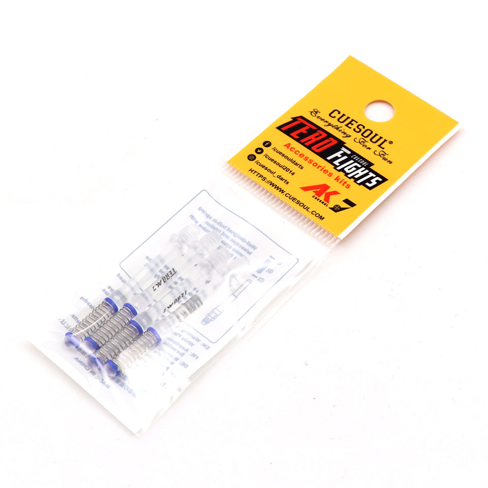 Cuesoul Tero AK7 Slim Dart Shafts - F 43.5mm Ice
