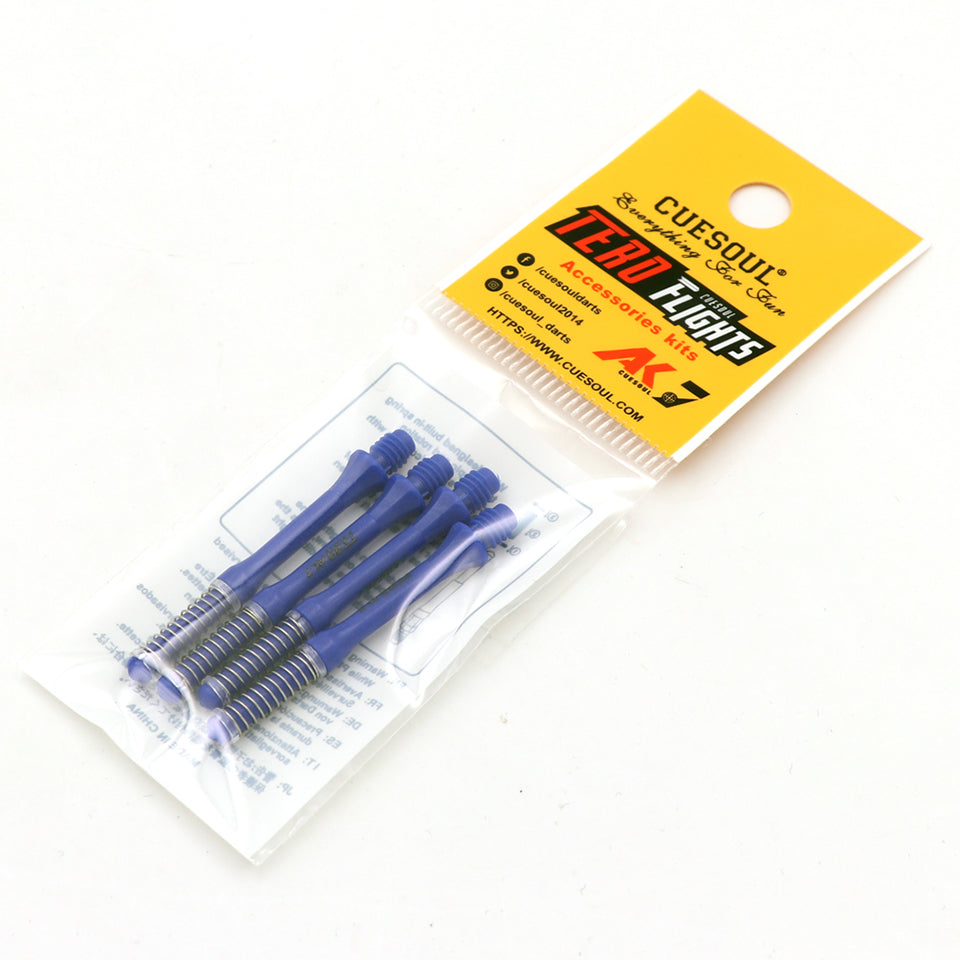 Cuesoul Tero AK7 Slim Dart Shafts - E 40mm Navy Blue