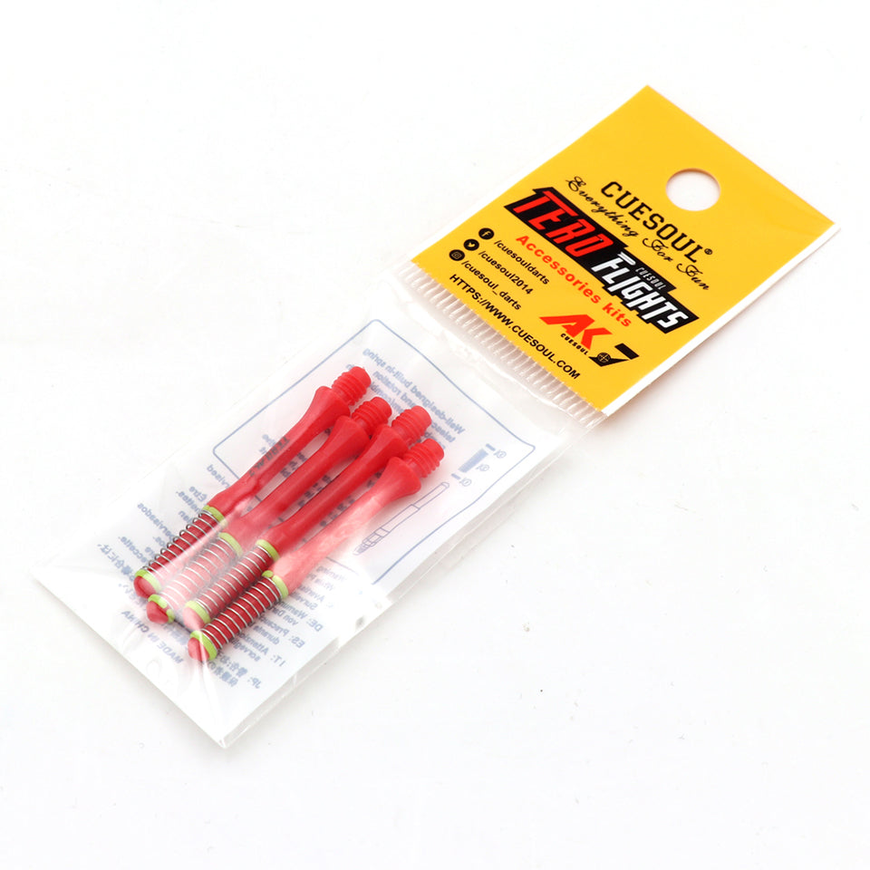 Cuesoul Tero AK7 Slim Dart Shafts - B 32mm Red