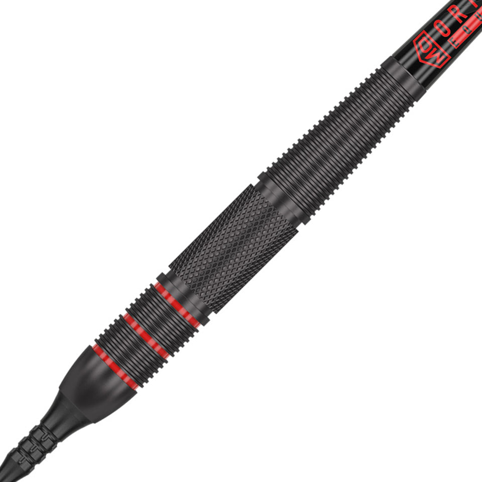 Dart World Charger Black Coated Soft Tip Darts - 20gm