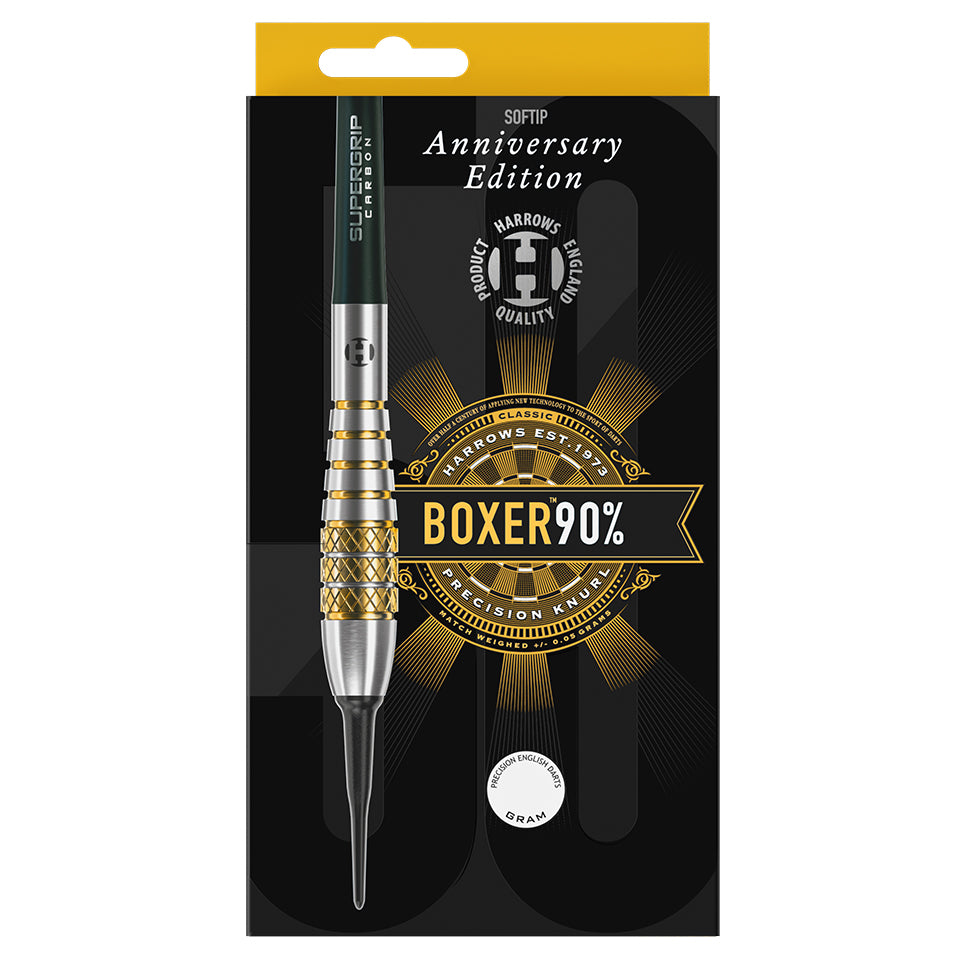Harrows Boxer Bomb Anniversary Edition Soft Tip Darts - 18gm