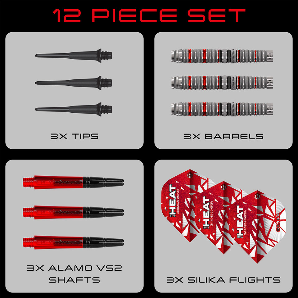 Harrows Damon Heta Series 4 Soft Tip Darts - 18gm