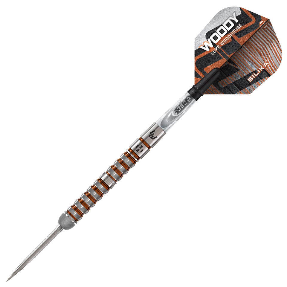 Harrows Luke Woodhouse Series 3 Quick Point Steel Tip Darts - 23gm