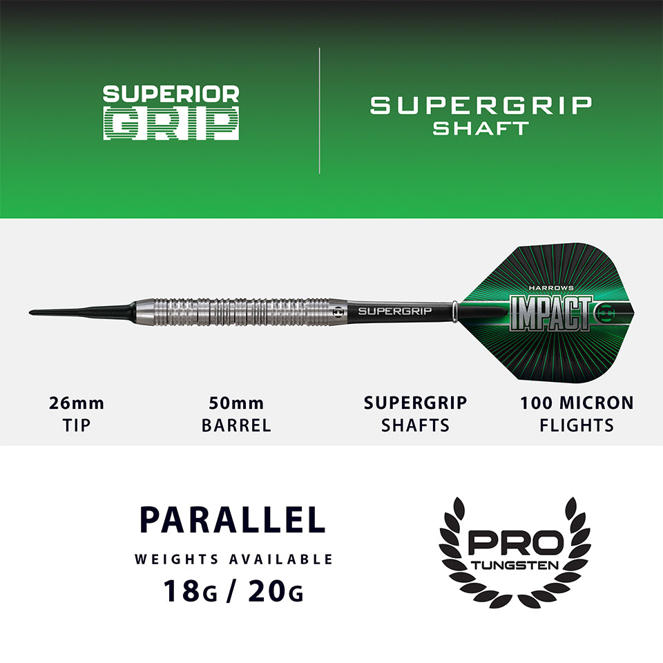Harrows Luke Woodhouse Series 3 Soft Tip Darts - 18gm