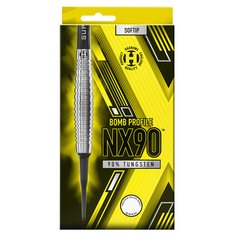 Harrows NX90 Bomb Soft Tip Darts - 18gm