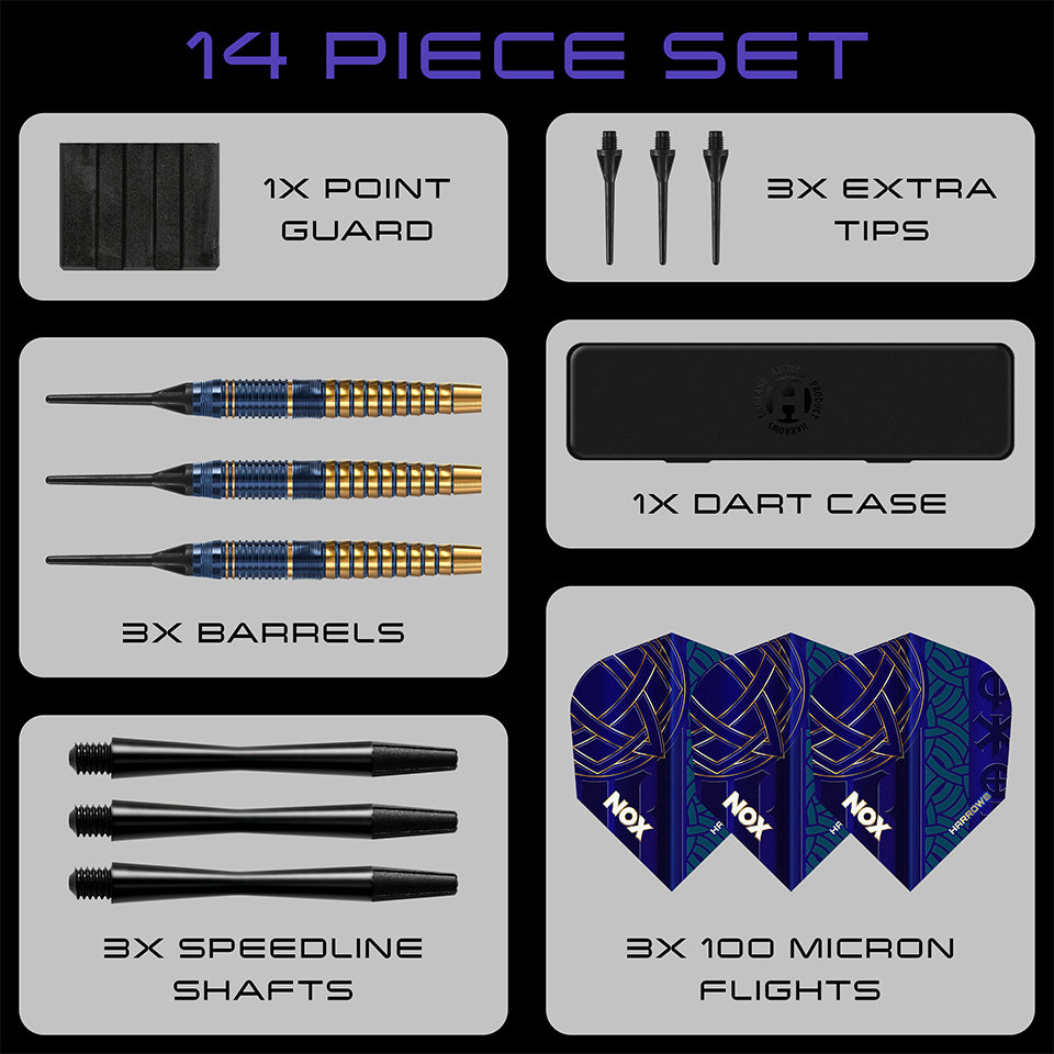 Harrows Nox Soft Tip Darts - 20gm