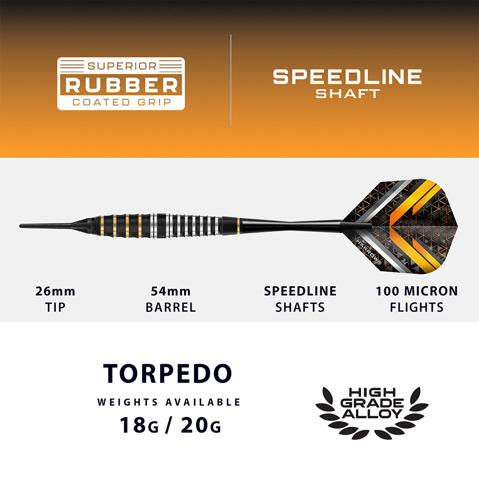 Harrows Vulcan Soft Tip Darts - 20gm