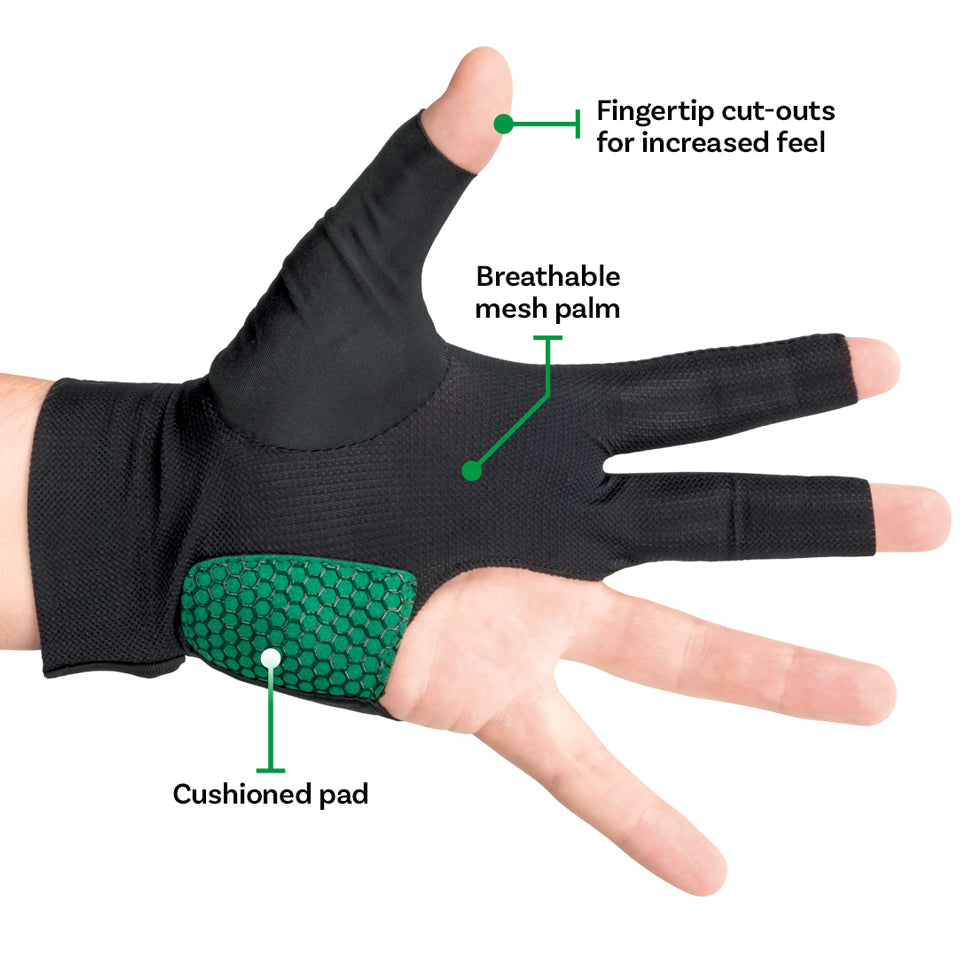 McDermott Billiard Glove - Left Hand Medium