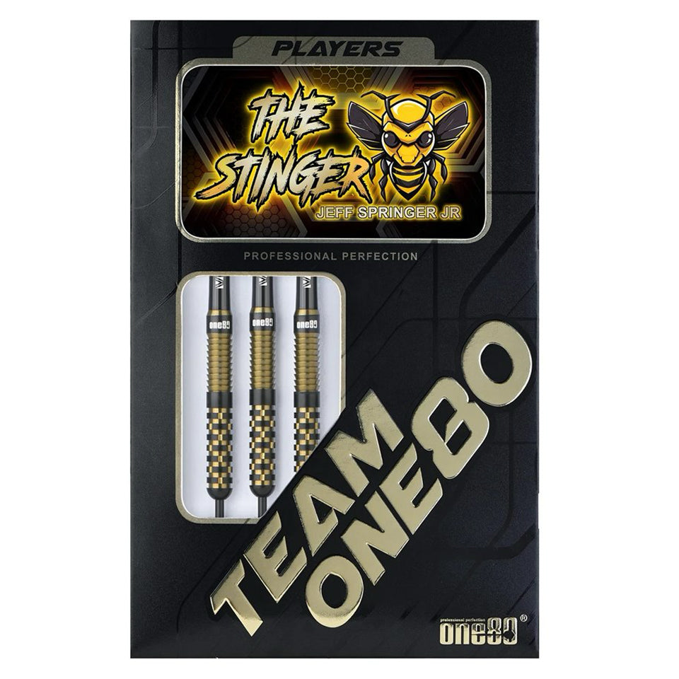 One80 Jeff Springer Jr The Stinger Steel Tip Darts - 22gm