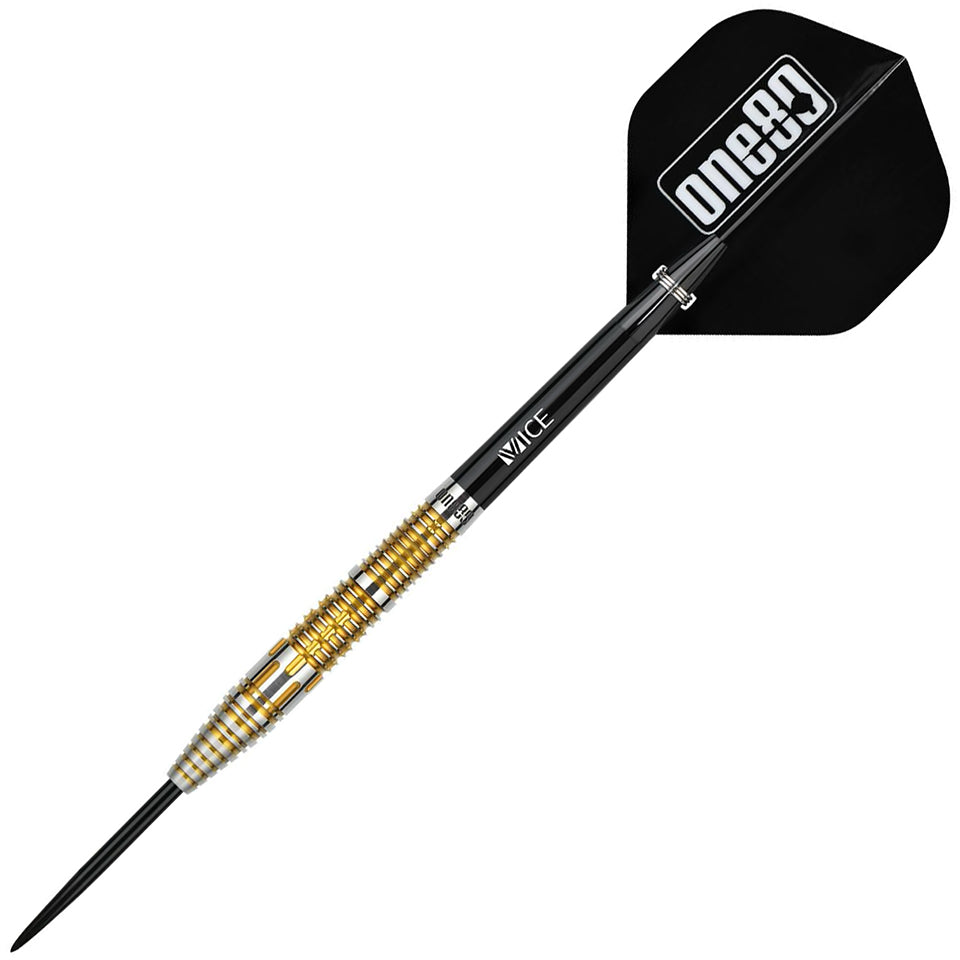 One80 Mick Lacey II Steel Tip Darts - 23gm
