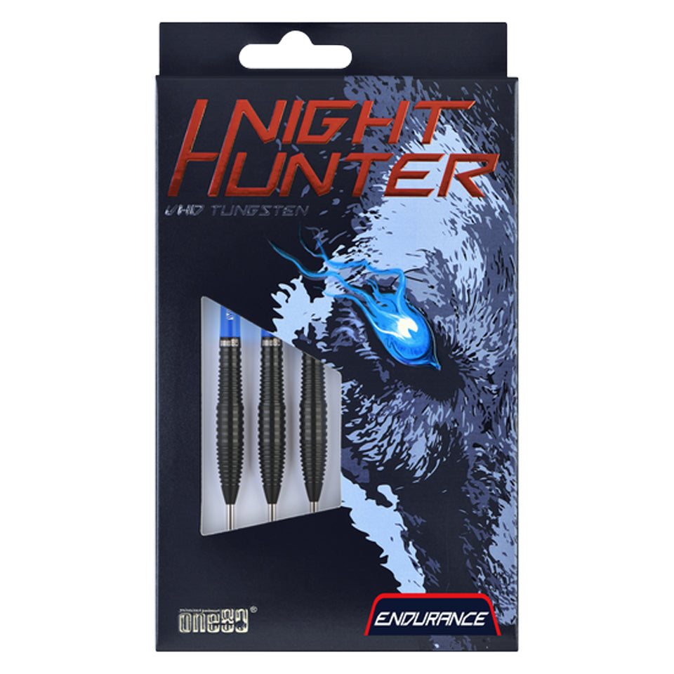 One80 Night Hunter Endurance Steel Tip Darts - 22gm