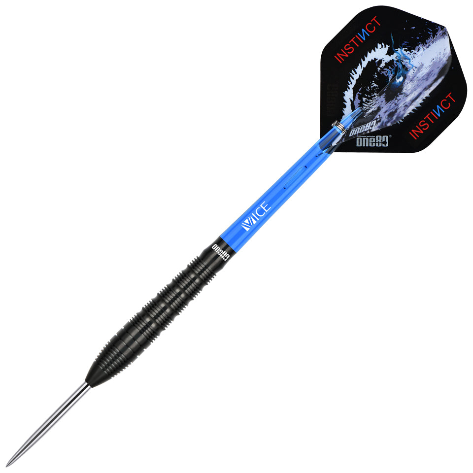 One80 Night Hunter Silence Steel Tip Darts - 24gm