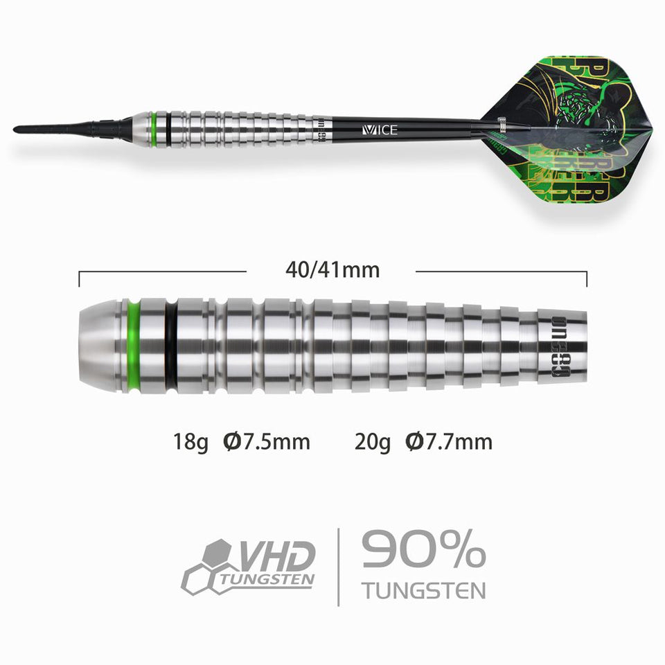 One80 Panther-M Soft Tip Darts - 18gm