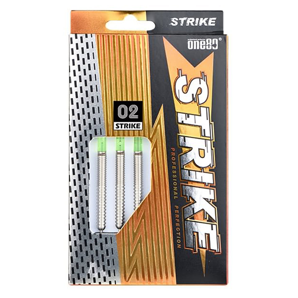 One80 Strike 02 Steel Tip Darts - 24gm