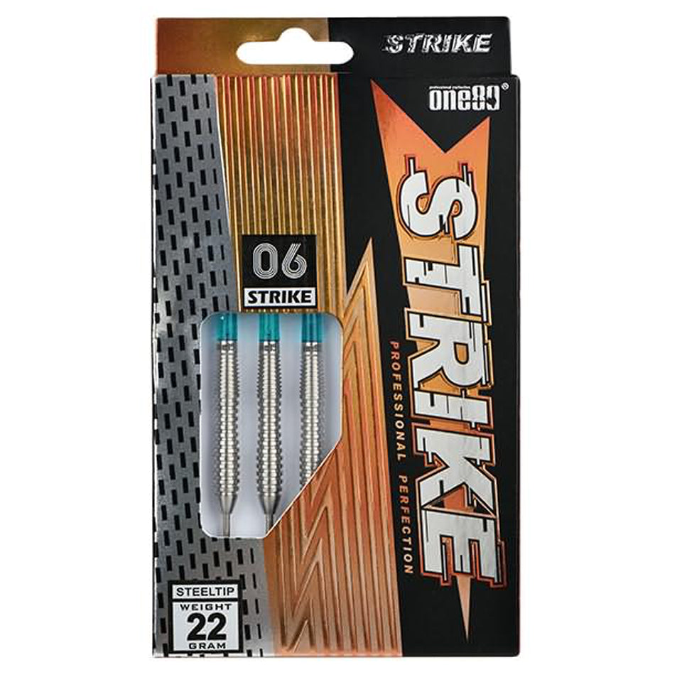 One80 Strike 06 Steel Tip Darts - 24gm