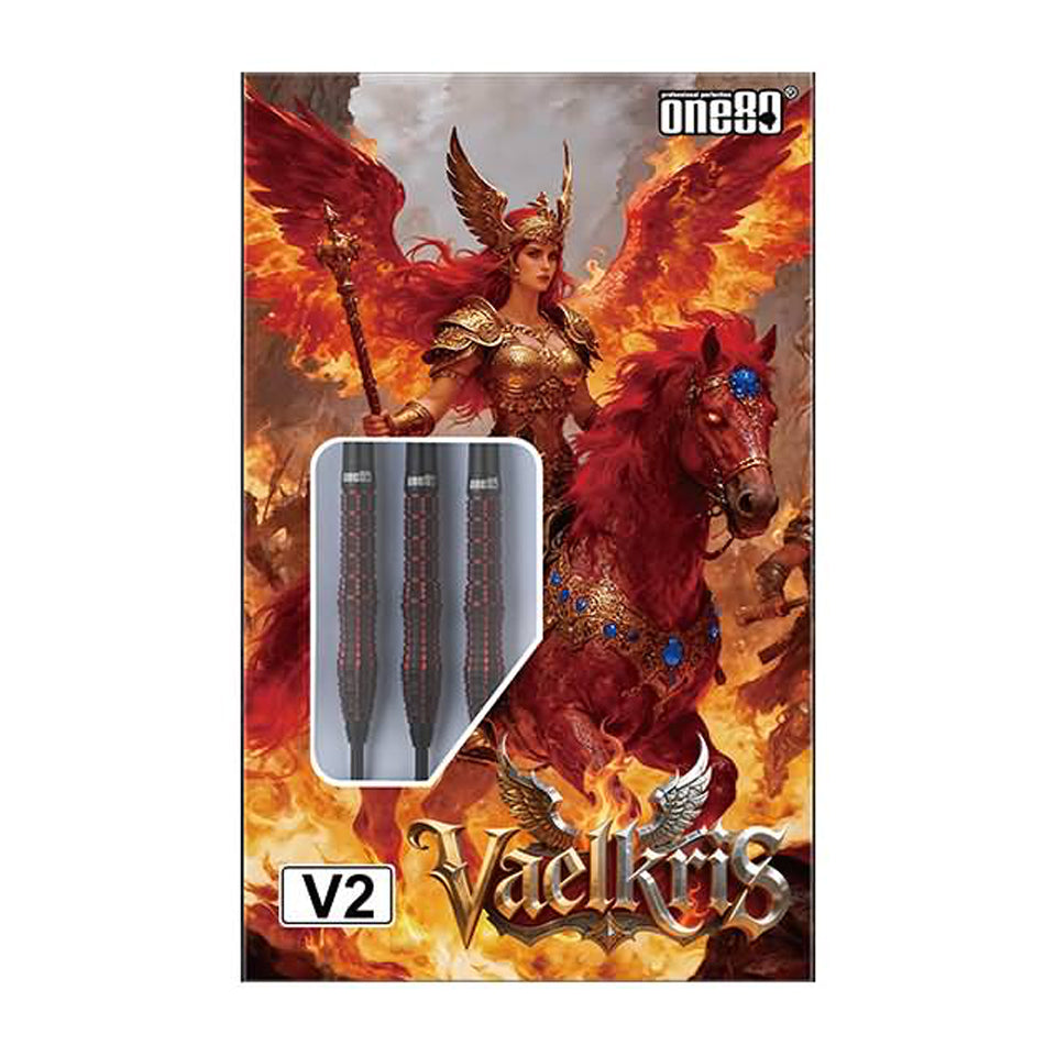 One80 Vaelkris V2 Steel Tip Darts - 24gm