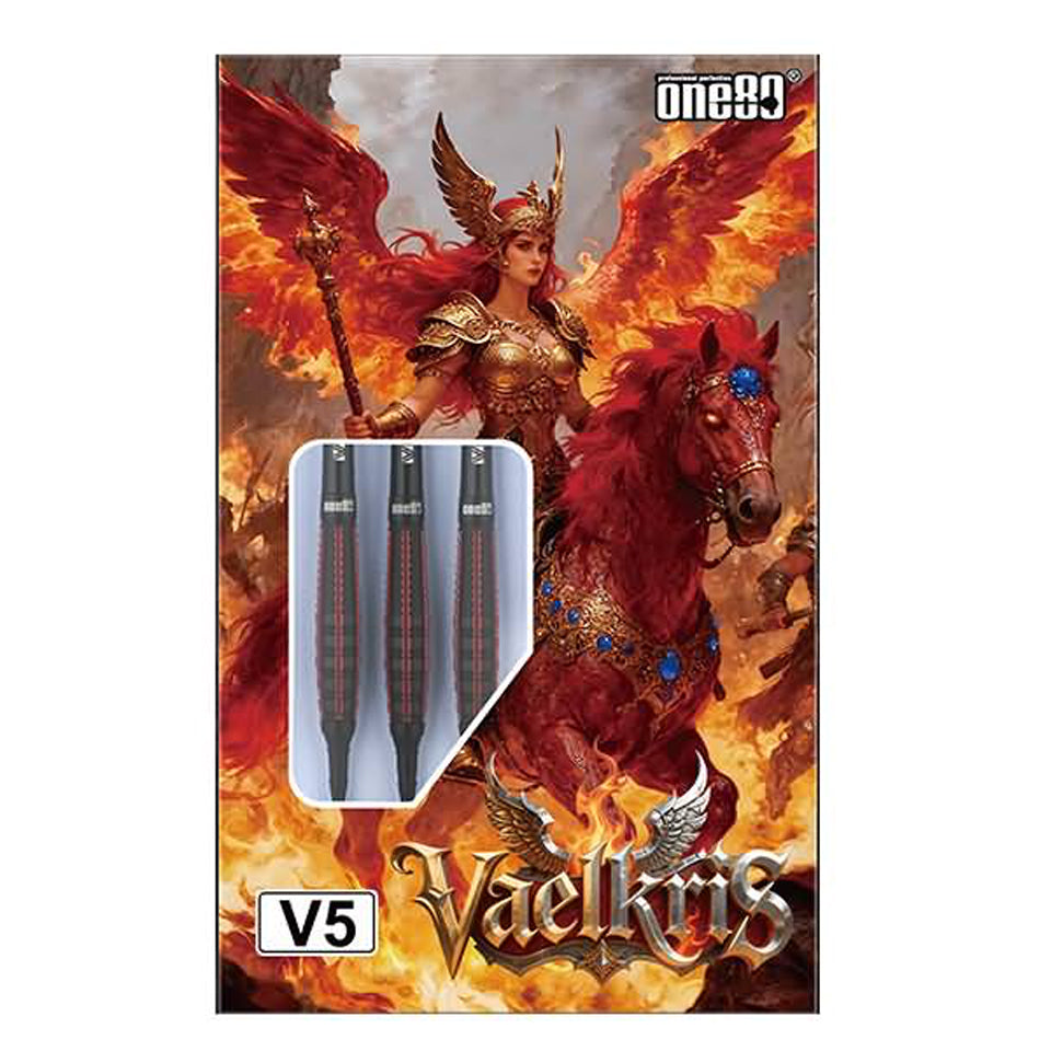 One80 Vaelkris V5 Soft Tip Darts - 18gm