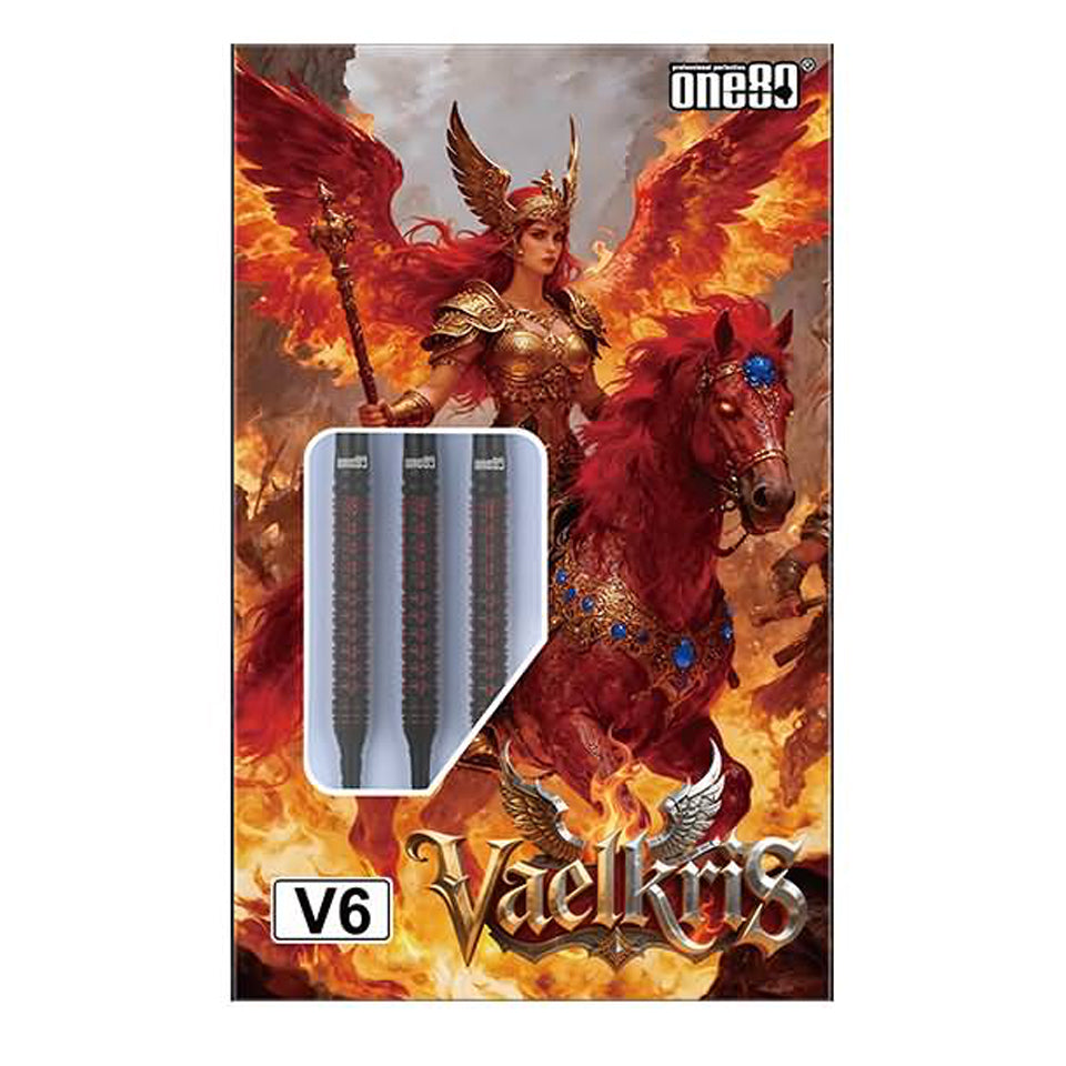 One80 Vaelkris V6 Soft Tip Darts - 18gm