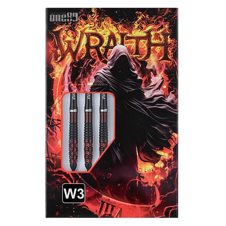 One80 Wraith W3 Steel Tip Darts - 23gm